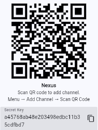 QR Code canale Nexus